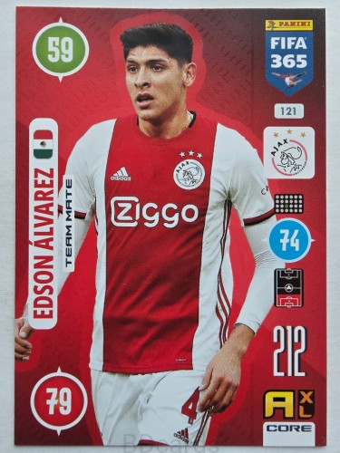 2021 Panini Fifa 365 Edson Alvarez Ajax Nr 121 /O