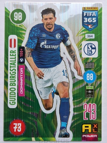 2021 Panini Fifa 365 Guido Burgstaller Schalke Nr 364 /O