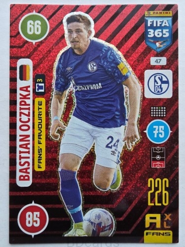 2021 Panini Fifa 365 Bastian Oczipka Schalke 04 Nr 47 /O