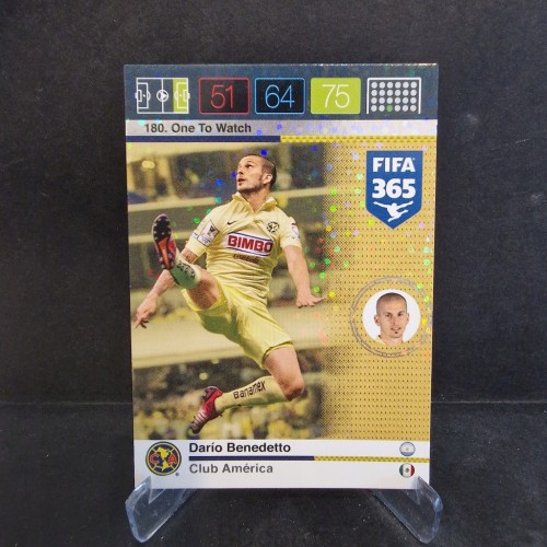 2015-16 Panini Fifa 365 Dario Benedetto Club America One to Watch /E19