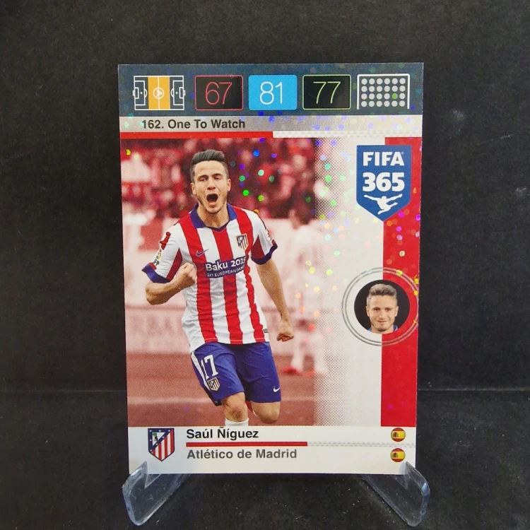 2015-16 Panini Fifa 365 Saul Niguez Atletico Madryt One to Watch /E20