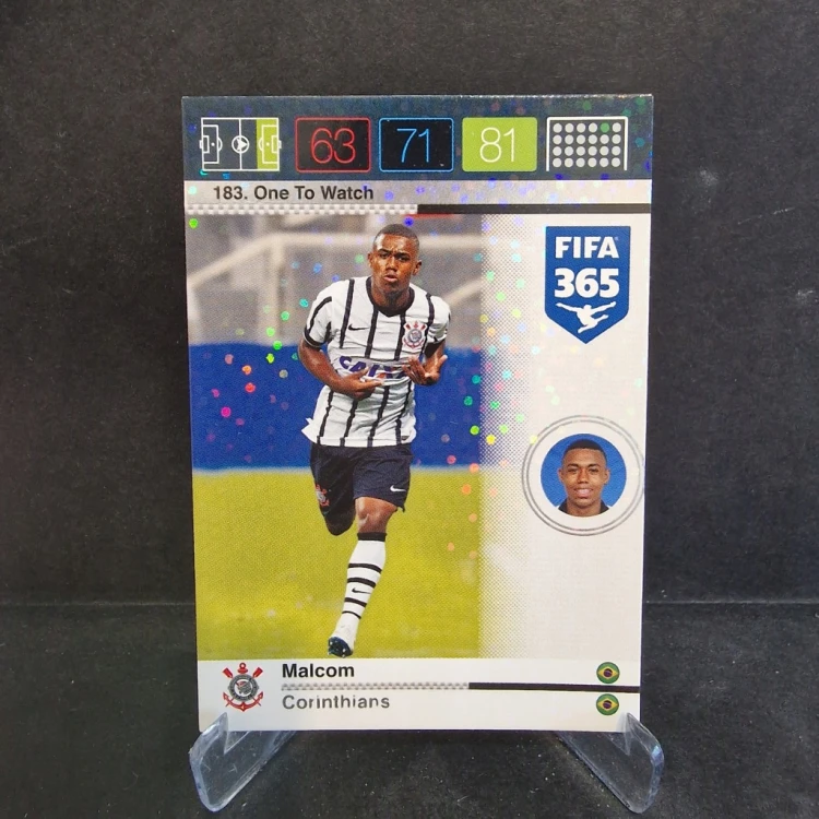 2015-16 Panini Fifa 365 Malcom Corinthians One to Watch /E21