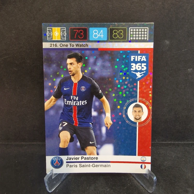 2015-16 Panini Fifa 365 Javier Pastore PSG One to Watch /E26