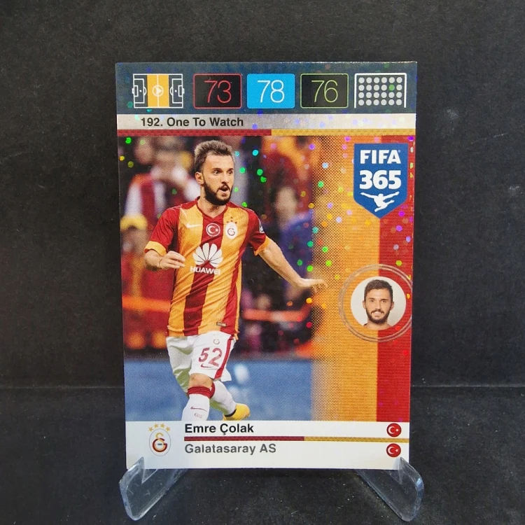 2015-16 Panini Fifa 365 Emre Colak Galatasaray One to Watch /E28