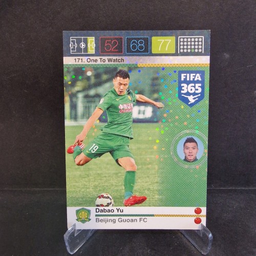 2015-16 Panini Fifa 365 Dabao Yu Beijing Guoan One to Watch /E29