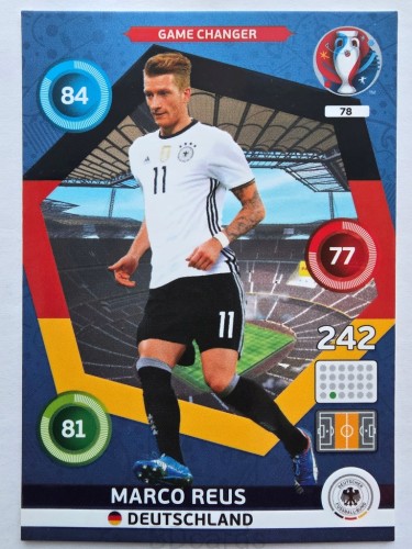 2016 Panini Euro Marco Reus Game Changer Niemcy Nr 78 /O29