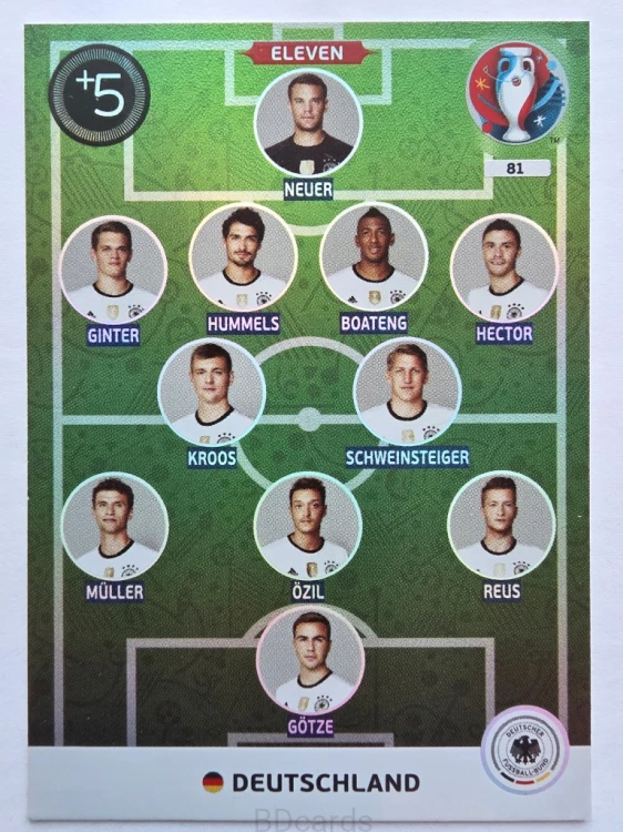 2016 Panini Euro Eleven Niemcy Nr 81 /O31