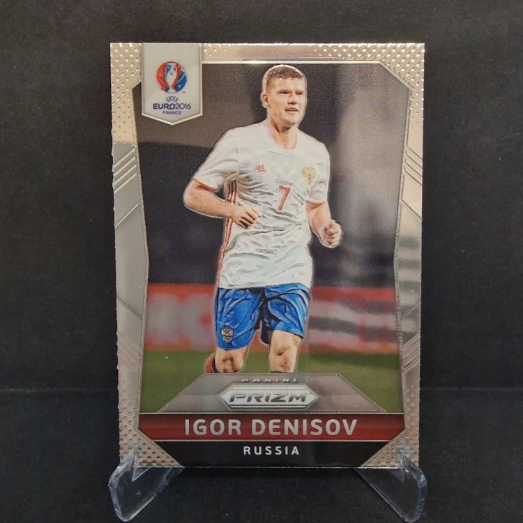 2016 Panini Prizm Euro Soccer 2016 Ogor Denisov Rosja /PR7
