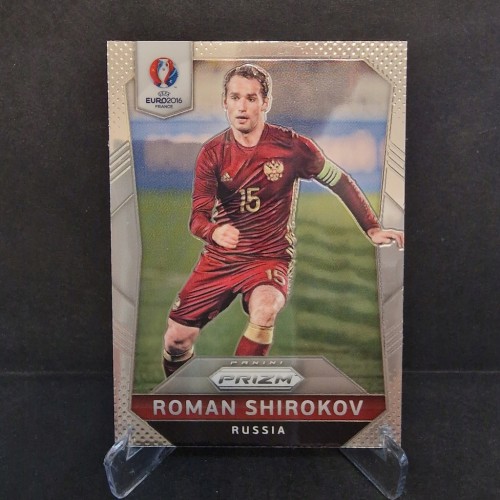 2016 Panini Prizm Euro Soccer 2016 Roman Shirokov Rosja /PR7