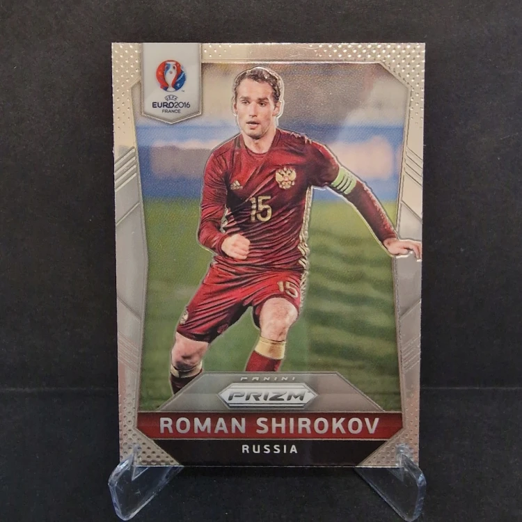 2016 Panini Prizm Euro Soccer 2016 Roman Shirokov Rosja /PR7