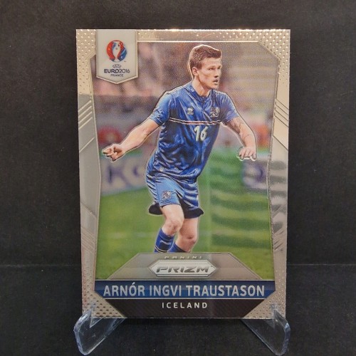 2016 Panini Prizm Euro Soccer 2016 Traustason Islandia /PR11