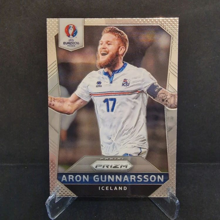 2016 Panini Prizm Euro Soccer 2016 Gunnarsson Islandia /PR12