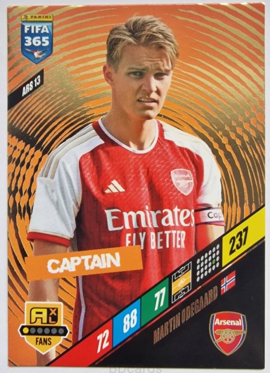 VD5 Odegaard Arsenal Panini Fifa 365 2024 Champions League