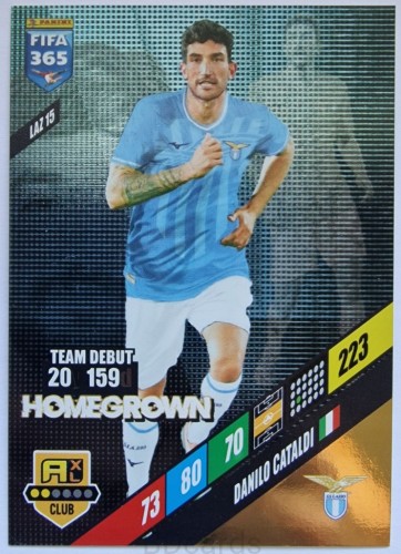 VD7 Cataldi Lazio Panini Fifa 365 2024 Homegrown