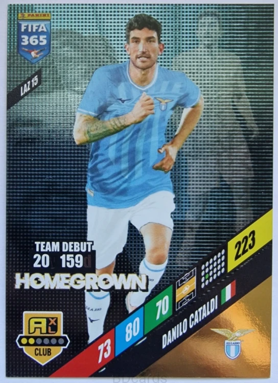 VD7 Cataldi Lazio Panini Fifa 365 2024 Homegrown