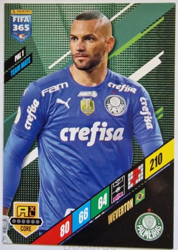R6 Weverton Palmeiras Panini Fifa 365 2024 Champions League