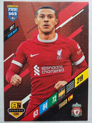 2024 Panini Fifa 365 Thiago LIV7 Liverpool /R16