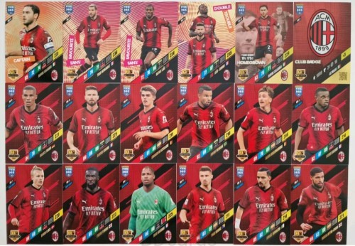 L12 Ac Milan 18 Kart Panini Fifa 365 2024 Leao Hernandez