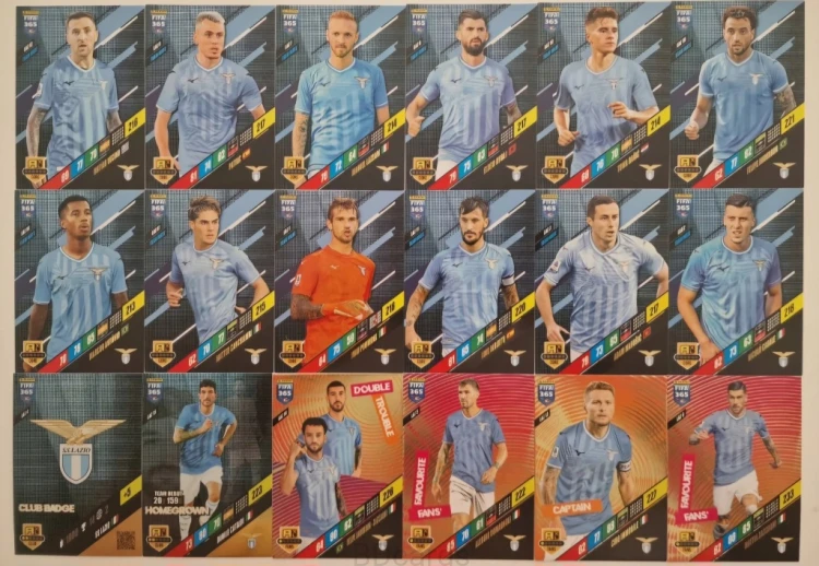 L14 Lazio 18 Kart Panini Fifa 365 2024 Immobile Zaccagni
