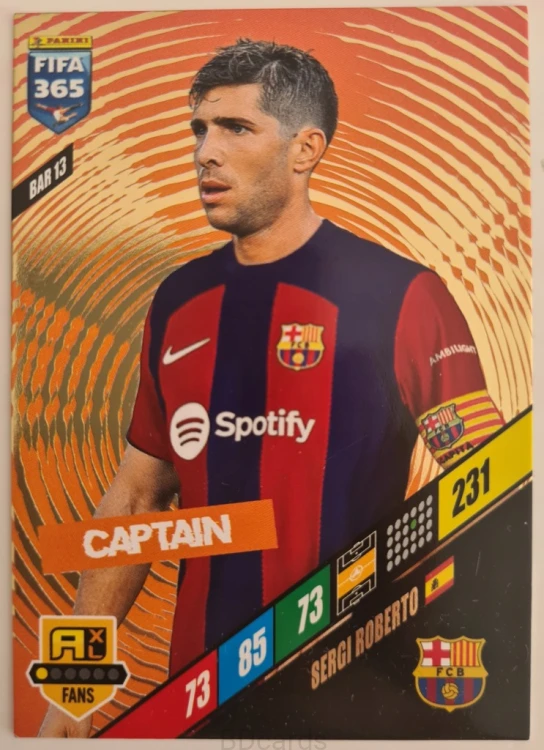 FI1 Roberto Fc Barcelona Panini Fifa 365 2024 Fans