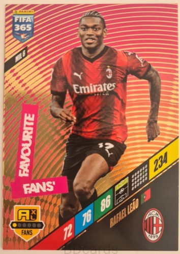 FI3 Leao Ac Milan Panini Fifa 365 2024 Fans