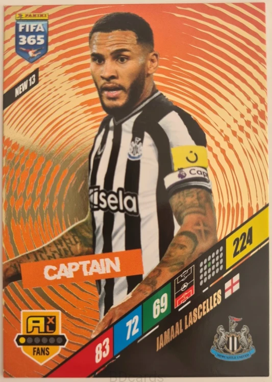 FI3 Lascelles Newcastle Panini Fifa 365 2024 Fans