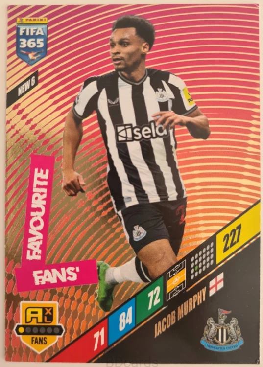 FI3 Murphy Newcastle Panini Fifa 365 2024 Fans
