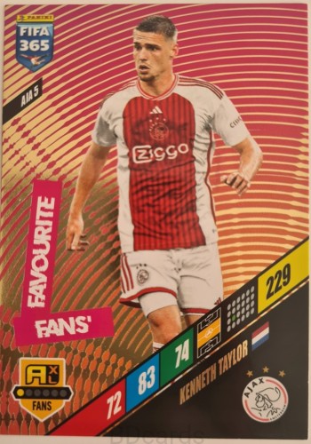 FI4 Taylor Ajax Panini Fifa 365 2024 Fans