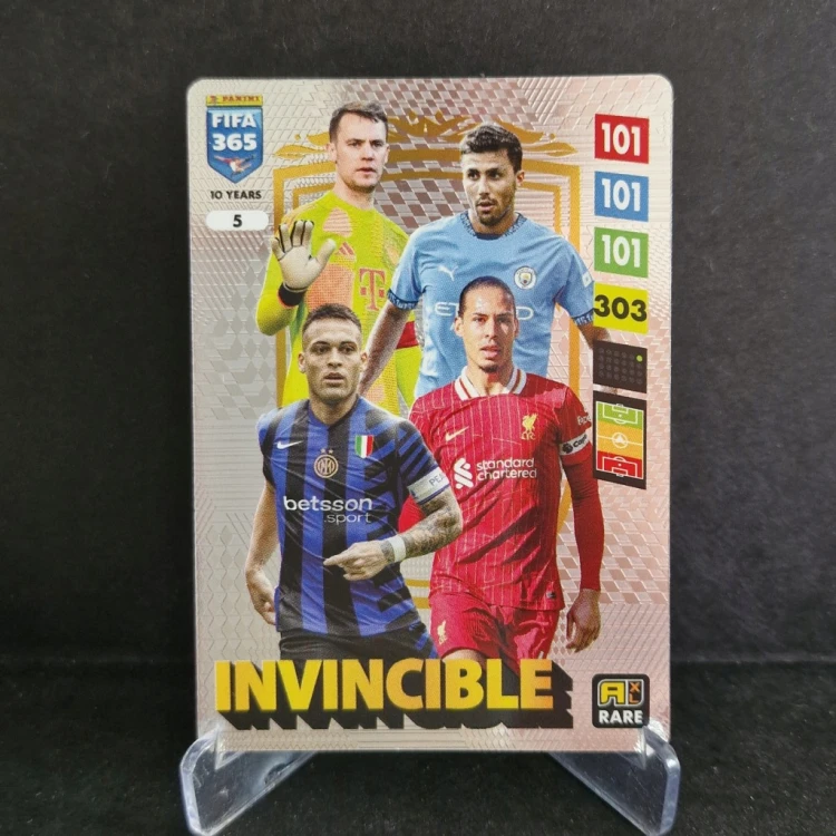 2024-25 Panini Adrenalyn XL Fifa 365 Invincible Golden Baller Rare /FF1