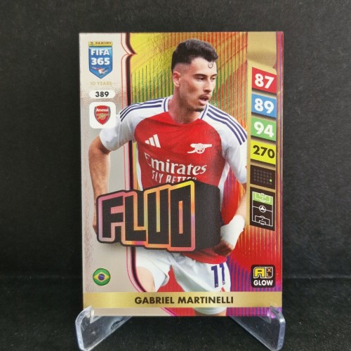 2024-25 Panini Adrenalyn XL Fifa 365 Martinelli Arsenal Fluo /FF2