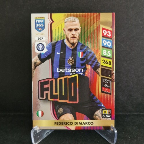 2024-25 Panini Adrenalyn XL Fifa 365 Dimarco Inter Fluo /FF2
