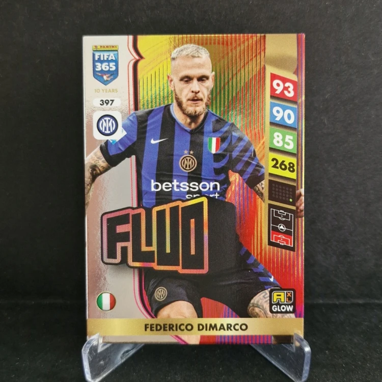 2024-25 Panini Adrenalyn XL Fifa 365 Dimarco Inter Fluo /FF2