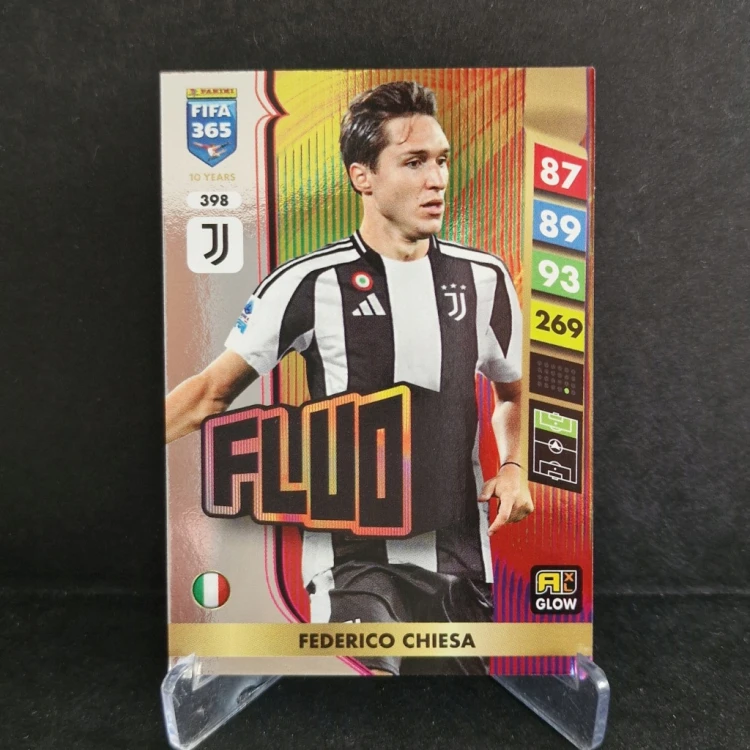 2024-25 Panini Adrenalyn XL Fifa 365 Chiesa Juventus Fluo /FF3