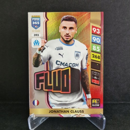 2024-25 Panini Adrenalyn XL Fifa 365 Clauss Ol. Marsylia Fluo /FF3
