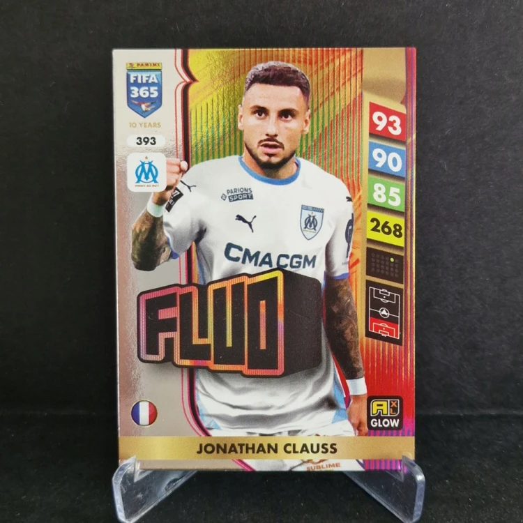 2024-25 Panini Adrenalyn XL Fifa 365 Clauss Ol. Marsylia Fluo /FF3