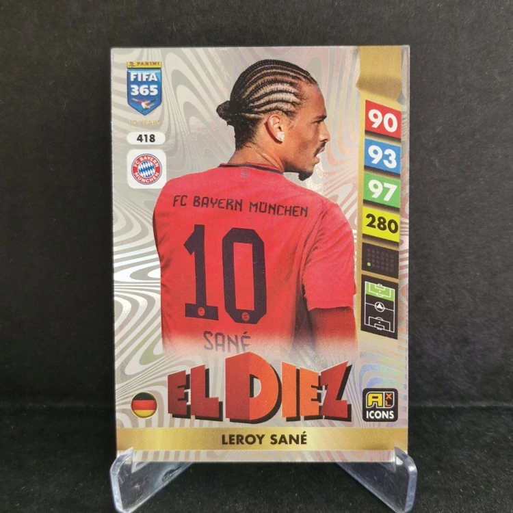 2024-25 Panini Adrenalyn XL Fifa 365 Sane Bayern Monachium El diez /FF4