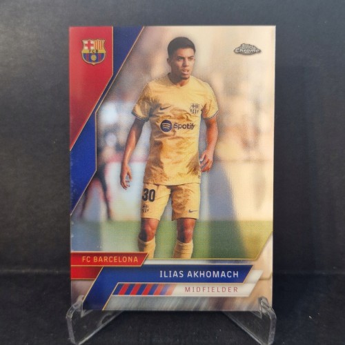 2022-23 Topps Chrome Team FC Barcelona Ilias Akhomach /FR11