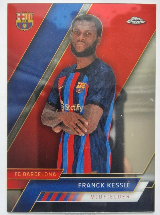 2022-23 Topps Chrome Team FC Barcelona Franck Kessie /FR16