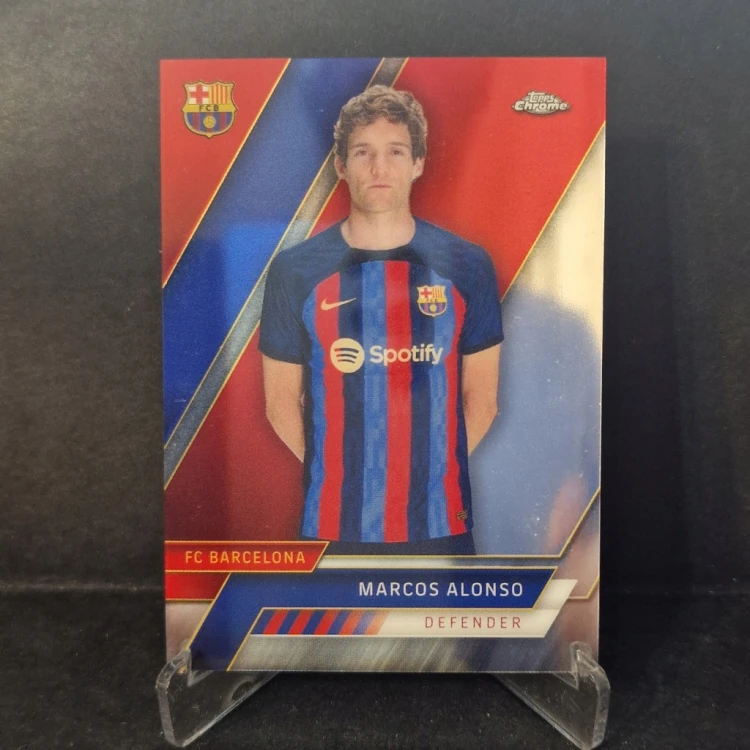 2022-23 Topps Chrome Team FC Barcelona Marcos Alonso /FR17