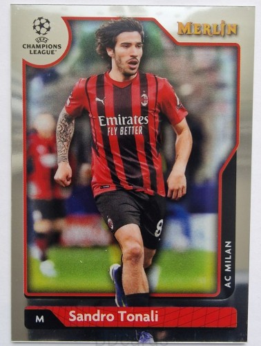 2021-22 Topps Chrome Merlin Sandro Tonali AC Milan /FR23