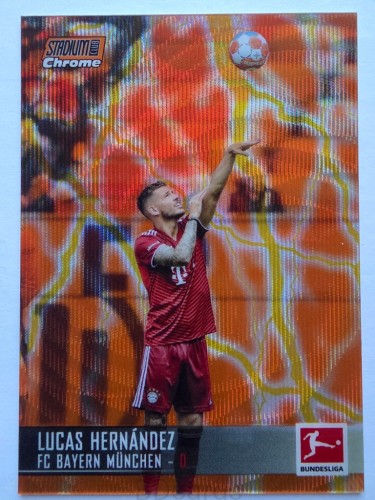 2021-22 Topps Stadium Chrome Hernandez Bayern Monachium Orange /MR19