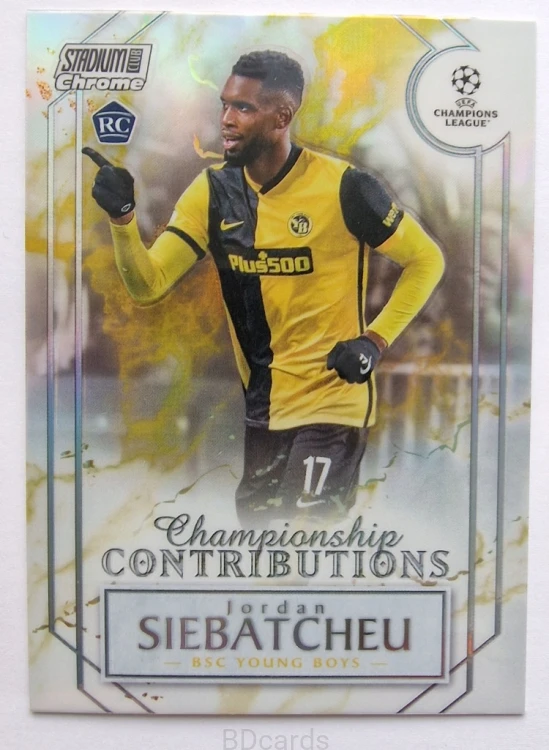 2021-22 Topps Chrome Stadium Siebatcheu Borussia Dortmund /RU6