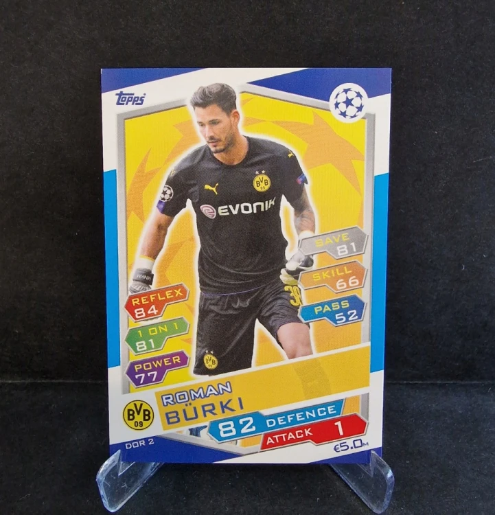 2016-17 Topps Match Attax Roman Burki Borussia Dortmund /AU10