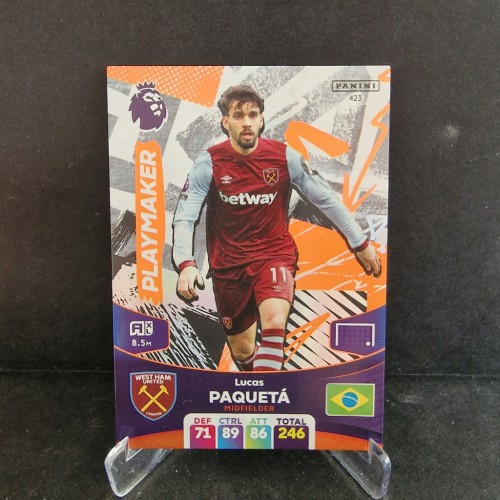 2024 Panini Premier League Lucas Paqueta West Ham Playmeakers /LU2