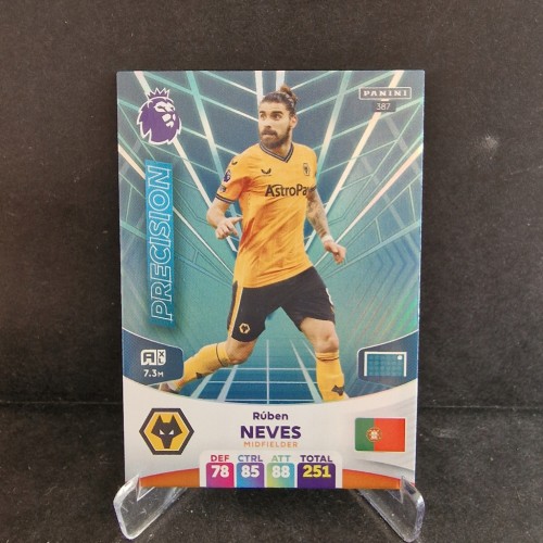 2024 Panini Premier League Ruben Neves Wolverhampton Precision /LU3