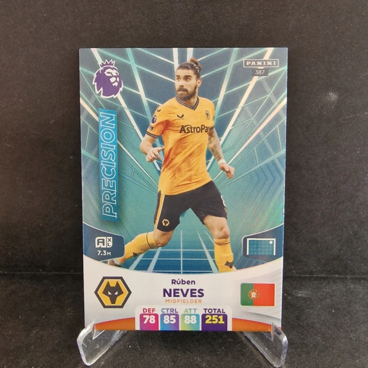 2024 Panini Premier League Ruben Neves Wolverhampton Precision /LU3