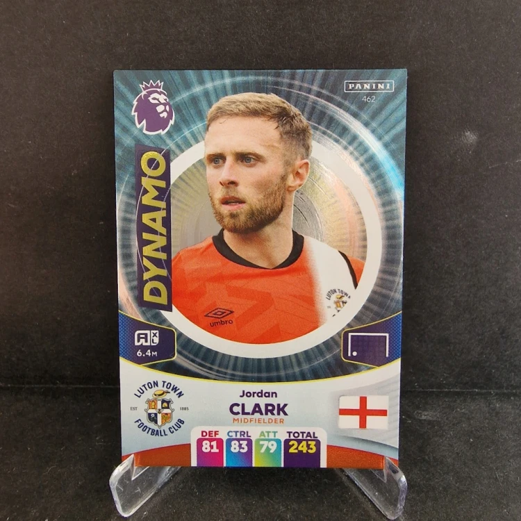 2024 Panini Premier League Jordan Clark Luton Dynamo /LU5