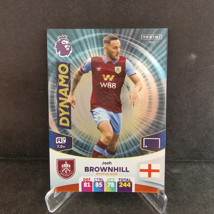 2024 Panini Premier League Josh Brownhill Burnley Dynamo /LU5