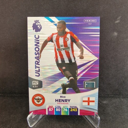 2024 Panini Premier League Rico Henry Sheffield Ultrasonic /LU6