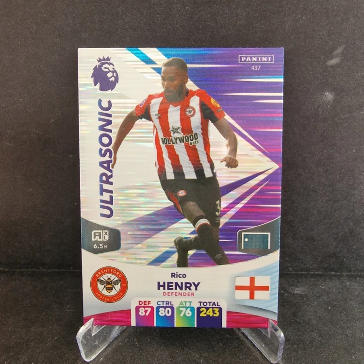 2024 Panini Premier League Rico Henry Sheffield Ultrasonic /LU6